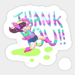 THANK YOU Sticker